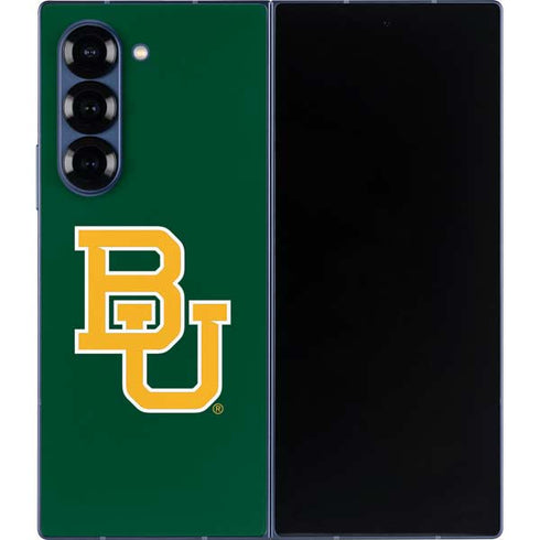 Baylor University BU - Green Galaxy Z Fold6 Skin