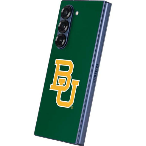 Baylor University BU - Green Galaxy Z Fold6 Skin