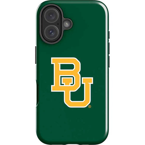 Baylor University BU - Green iPhone 16 Plus Impact Case