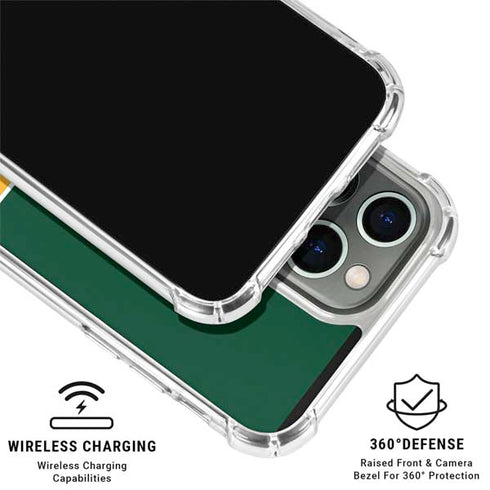 Baylor University BU - Green iPhone 16 Pro Clear Case