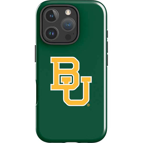 Baylor University BU - Green iPhone 16 Pro Max Impact Case
