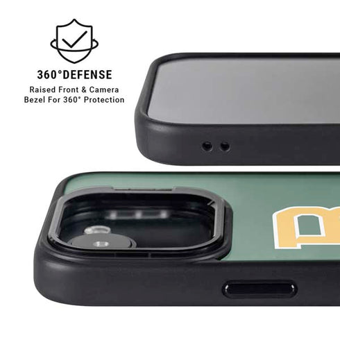 Baylor University BU - Green iPhone 16e Kickstand Case
