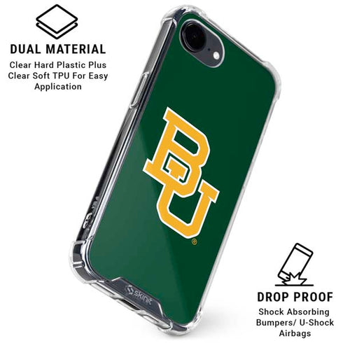 Baylor University BU - Green iPhone 16e Clear Case