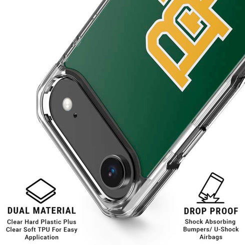 Baylor University BU - Green iPhone 17 Air Clear Case
