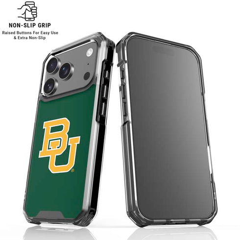 Baylor University BU - Green iPhone 17 Pro Clear Case