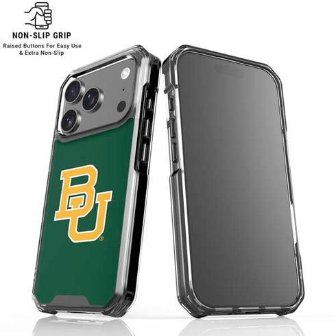 Baylor University BU - Green iPhone 18 Pro Clear Case