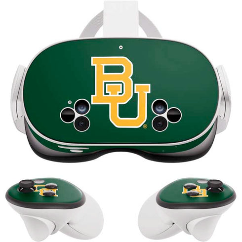 Baylor University BU - Green Meta Quest 3S Skin