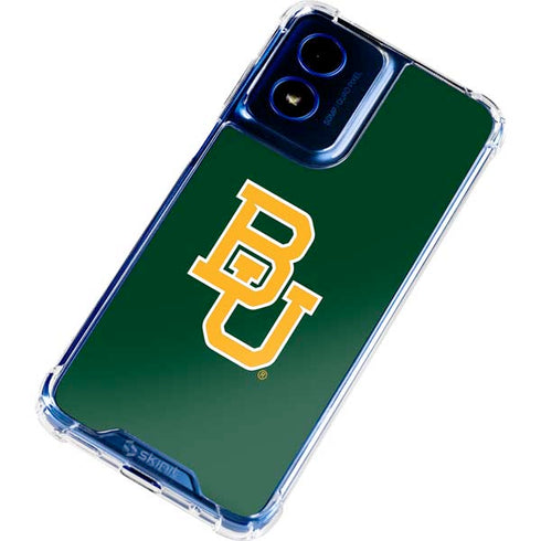 Baylor University BU - Green Moto G Play 4G (2024) Clear Case