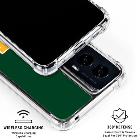 Baylor University BU - Green Moto G Power 5G (2024) Clear Case