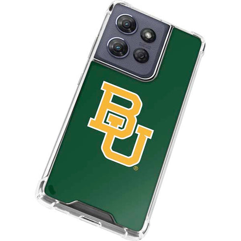 Baylor University BU - Green Moto G Stylus 5G (2025) Clear Case