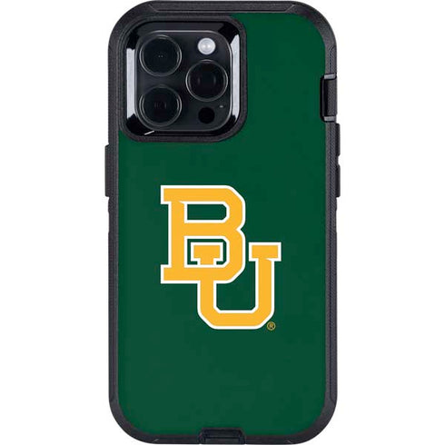 Baylor University BU - Green Otterbox Defender iPhone Skin
