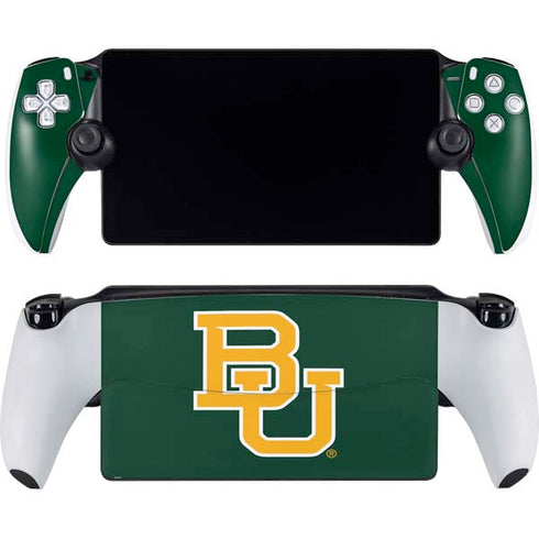 Baylor University BU - Green PlayStation Portal Remote Player Skin