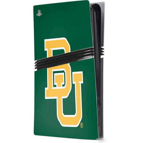 Baylor University BU - Green PS5 Pro Console Skin