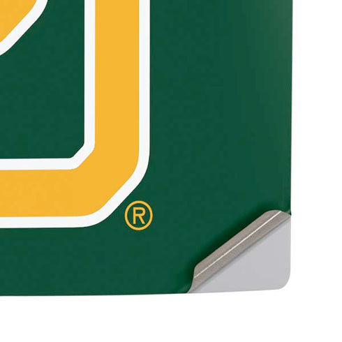 Baylor University BU - Green PS5 Pro Disk Console Skin