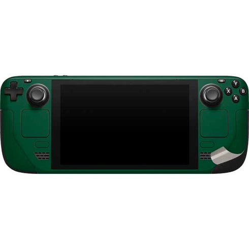 Baylor University BU - Green Steam Deck Handheld Gaming Computer Skin