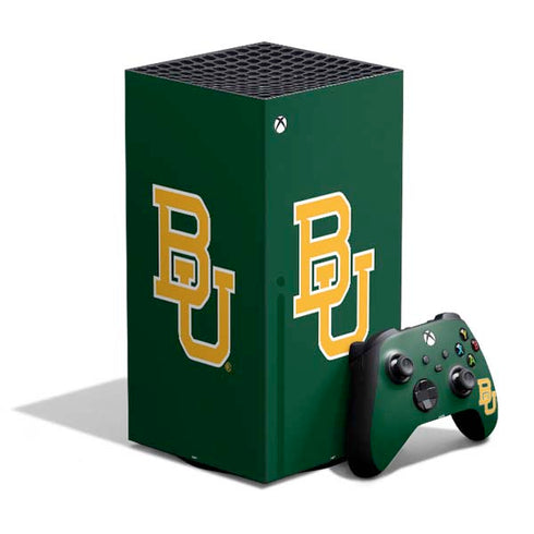 Baylor University BU - Green XBox Series X Digital Edition Bundle Skin