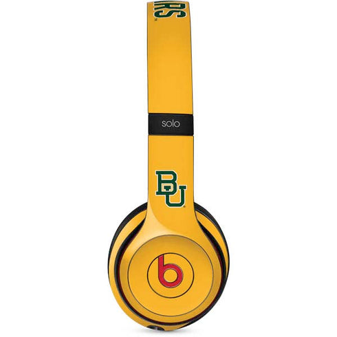 Baylor University BU Yellow Beats Solo 3 Wireless Skin