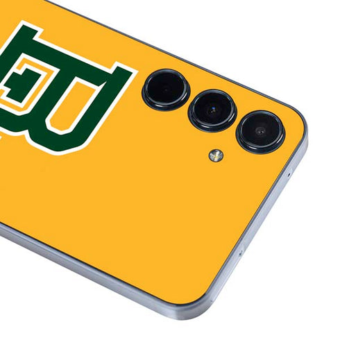 Baylor University BU Yellow Galaxy A36 5G Skin