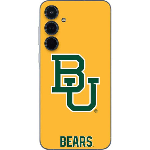 Baylor University BU Yellow Galaxy A55 5G Skin