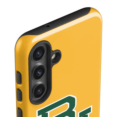 Baylor University BU Yellow Galaxy S25 Impact Case