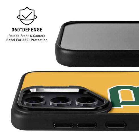 Baylor University BU Yellow Galaxy S25 Kickstand Case