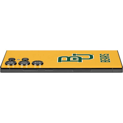 Baylor University BU Yellow Galaxy S24 Ultra Skin