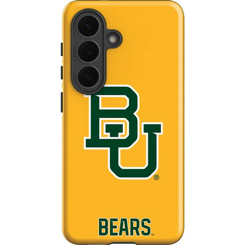 Baylor University BU Yellow Galaxy S26 Plus Impact Case