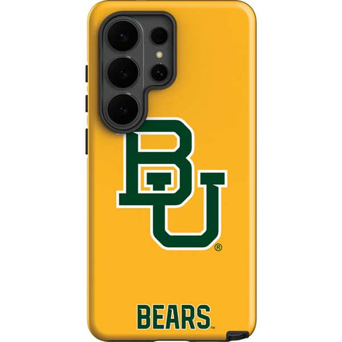 Baylor University BU Yellow Galaxy S26 Ultra Impact Case