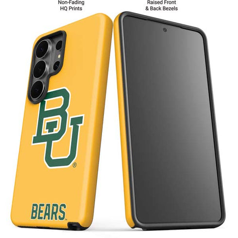 Baylor University BU Yellow Galaxy S26 Ultra Impact Case