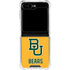 Baylor University BU Yellow Galaxy Z Flip6 Clear Case