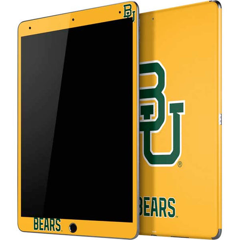 Baylor University BU Yellow iPad Skins