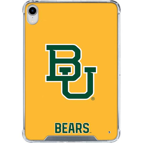 Baylor University BU Yellow iPad 11th Gen (2025) Clear Case