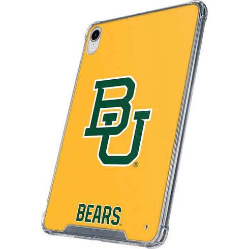 Baylor University BU Yellow iPad 11th Gen (2025) Clear Case