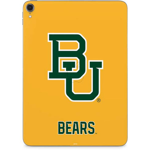 Baylor University BU Yellow Apple iPad Pro Skin