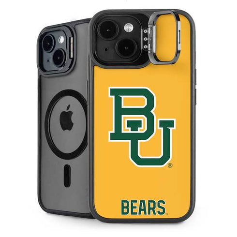 Baylor University BU Yellow iPhone 14 Plus Kickstand Case