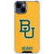 Baylor University BU Yellow iPhone 15 Clear Case
