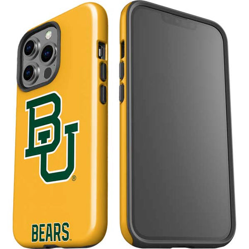 Baylor University BU Yellow iPhone 15 Pro Impact Case