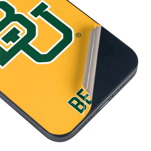Baylor University BU Yellow iPhone 15 Skin