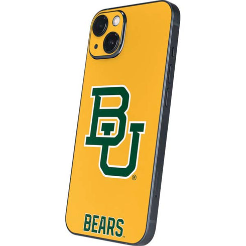 Baylor University BU Yellow iPhone 15 Skin