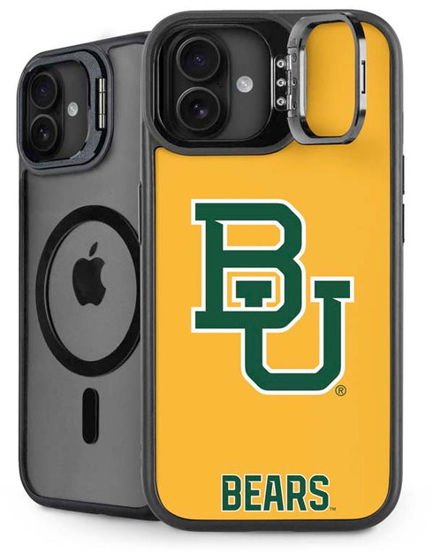 Baylor University BU Yellow iPhone 16 Kickstand Case