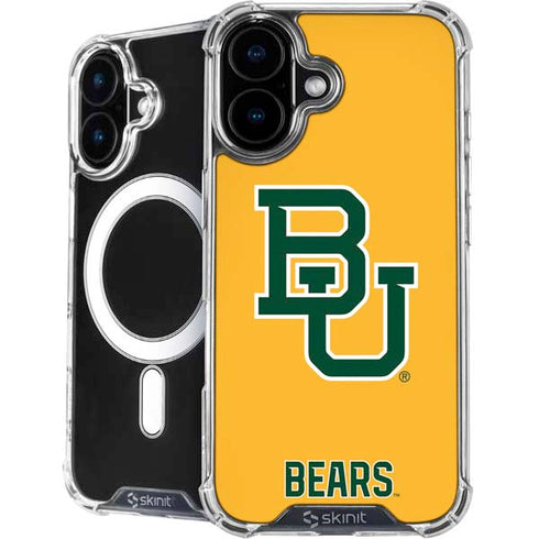 Baylor University BU Yellow iPhone 16 MagSafe Case