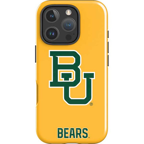 Baylor University BU Yellow iPhone 16 Pro Impact Case