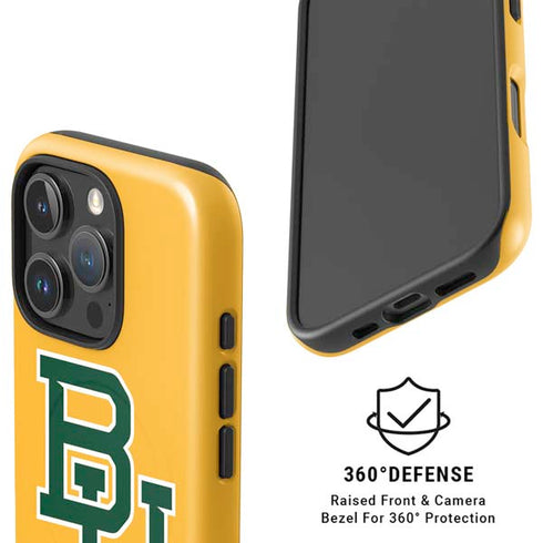 Baylor University BU Yellow iPhone 16 Pro Max Magsafe Impact Case