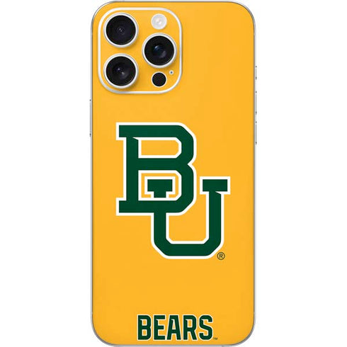 Baylor University BU Yellow iPhone 16 Pro Max Skin