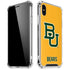 Baylor University BU Yellow iPhone X/XS Clear Case