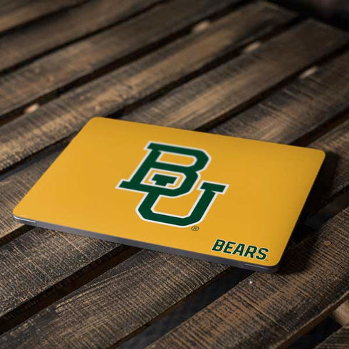 Baylor University BU Yellow Apple MacBook Air Skin