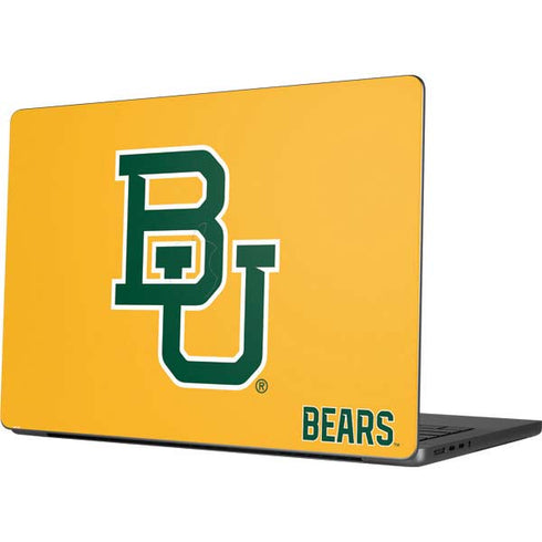 Baylor University BU Yellow Apple MacBook Pro 14-inch Skin