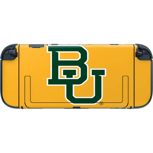 Baylor University BU Yellow Nintendo Switch 2 (2025) with Joy-Con Skin