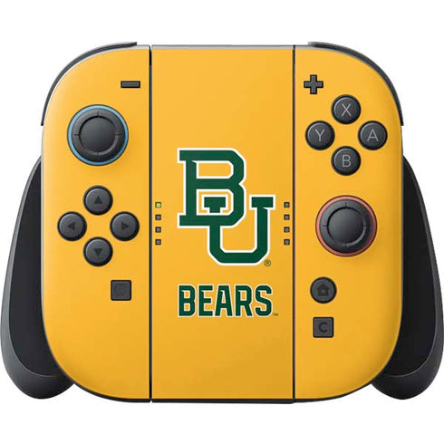 Baylor University BU Yellow Nintendo Switch 2 (2025) Joy-Con Controller Skin
