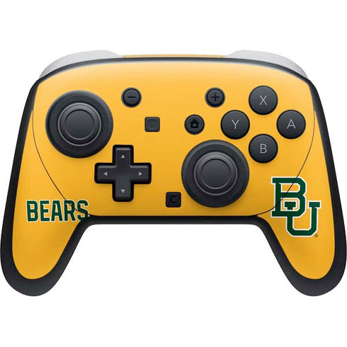 Baylor University BU Yellow Nintendo Switch 2 (2025) Pro Controller Skin